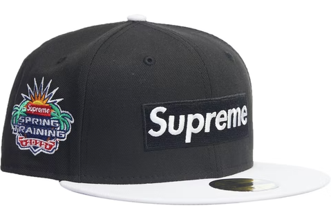 Supreme 2-Tone Box Logo New Era Black