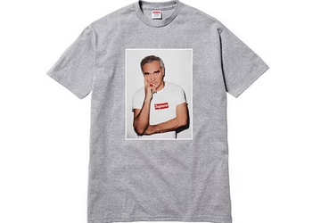Supreme Morrissey Tee Heather Grey