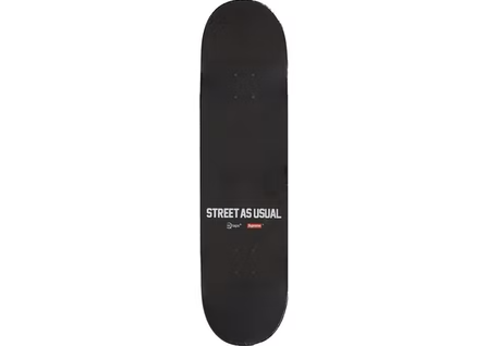 Supreme WTAPS Sic'em! Skateboard Deck Black