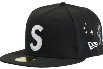 Supreme Characters S Logo New Era Black