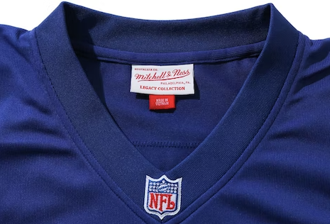 BAPE x Mitchell & Ness NFL New England Patriots Legacy Jersey Navy