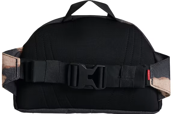 Supreme The North Face Bleached Denim Print Roo II Black