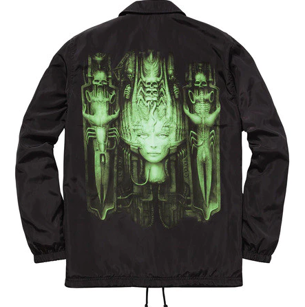 Supreme H.R. Giger Coaches Jacket black