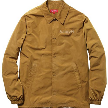 Supreme Schminx Coaches Jacket (S/S13) Bronze