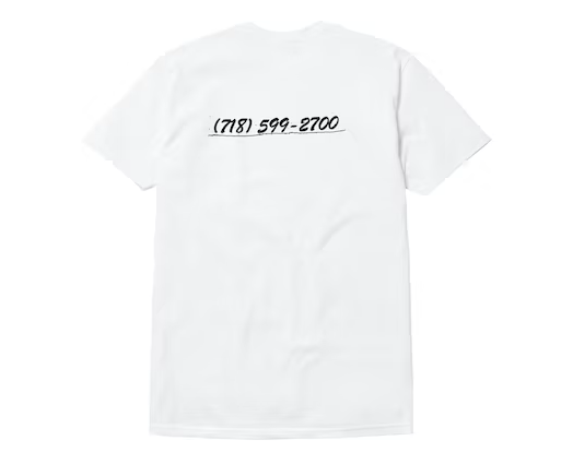 Supreme Brooklyn Box Logo Tee White