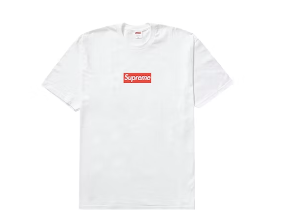 Supreme West Hollywood Box Logo Tee White