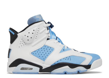 Air Jordan 6 Retro UNC White