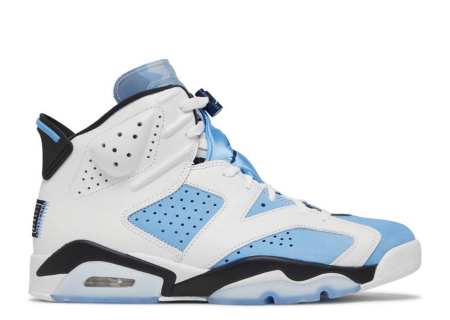 Air Jordan 6 Retro UNC White