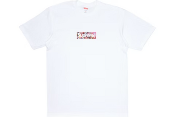 Supreme Takashi Murakami COVID-19 Relief Box Logo Tee White