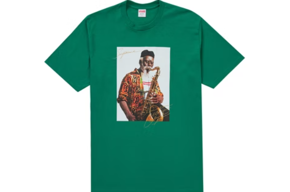 Supreme Pharoah Sanders Tee Light Pine