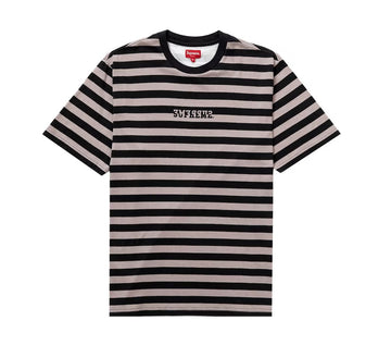 Supreme Reverse Stripe S/S Top Black