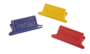 Supreme Dulton Small Clips (Set of 3) Multicolor