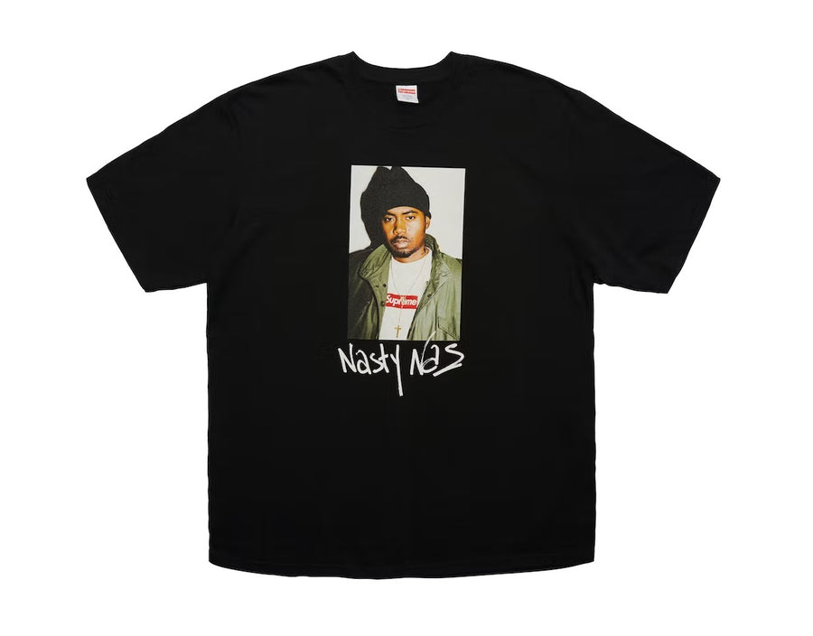 Supreme Nas Tee Black