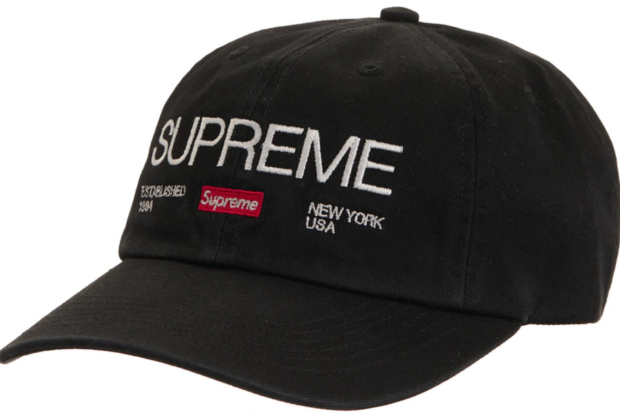Supreme Est. 1994 6-Panel Black