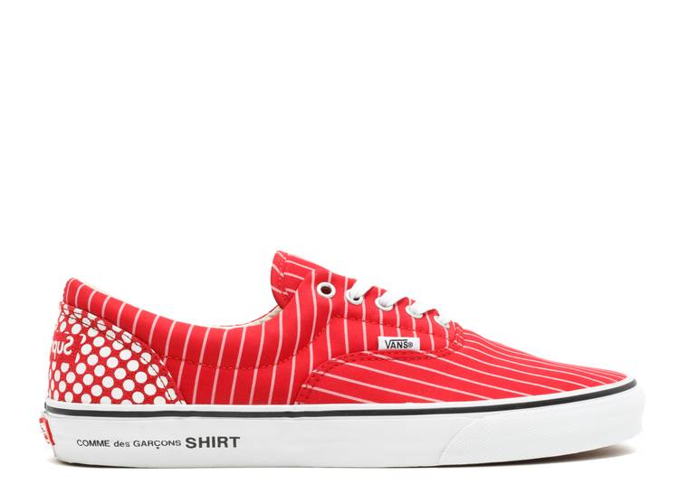 Vans Era Supreme x CDG Harold Hunter (Red)