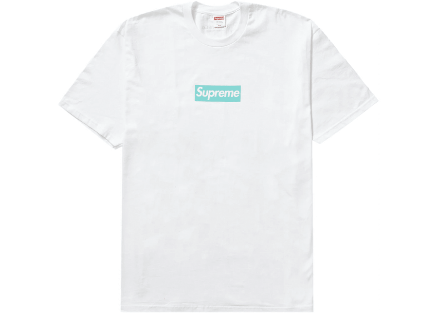 Supreme Tiff & Co. Box Logo Tee White