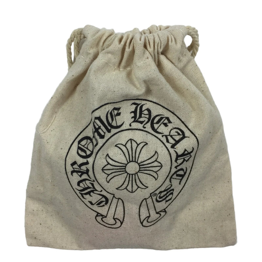 CHROME HEARTS 20TH ANNIVERSARY ORANGE SILICONE CROSS NECKLACE