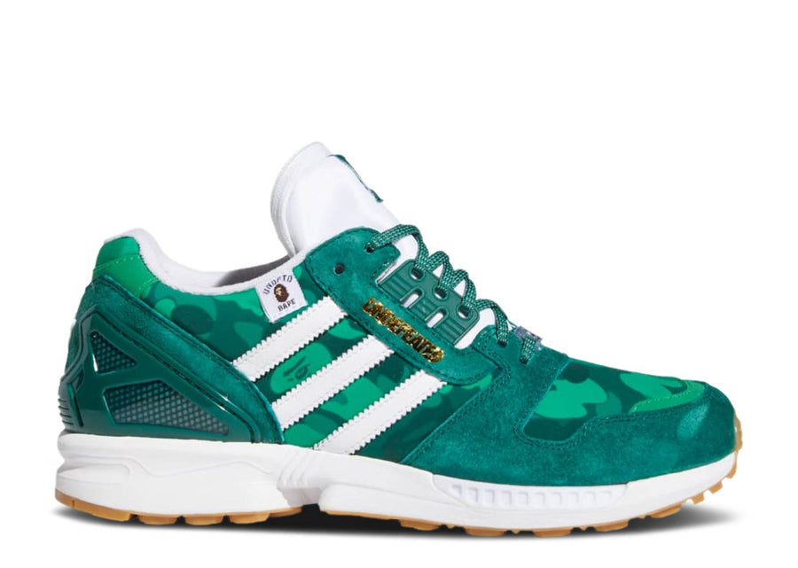 adidas ZX 8000 Bape Undefeated Green